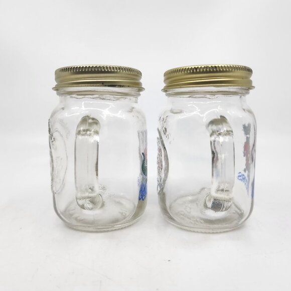 UF University of Florida Gators Mini Mason Jar Salt & Pepper Shakers Set 3.25 in - Picture 4 of 7